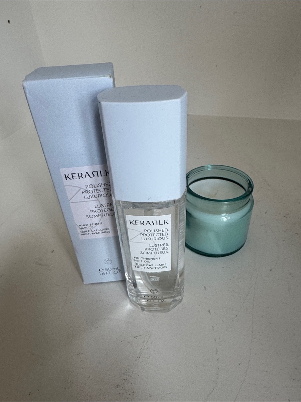 Polished Multi-Benefit Hair Oil — White